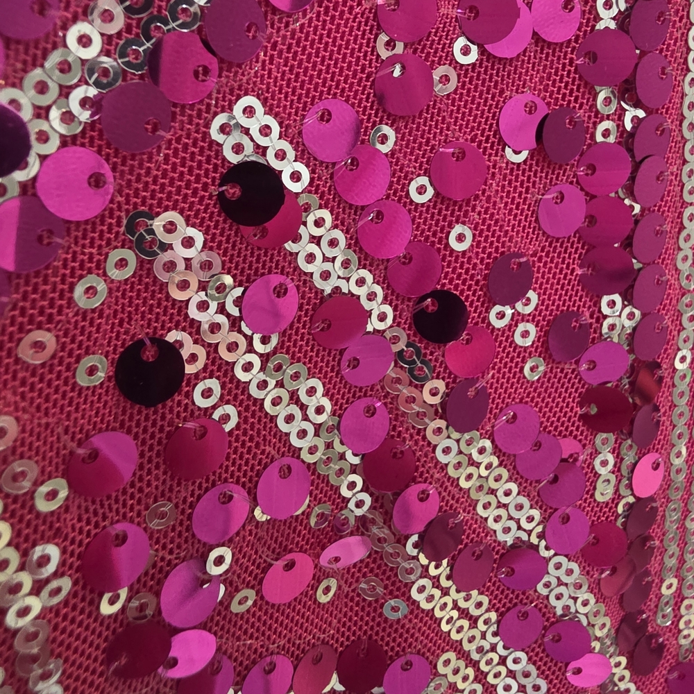 Pink Sequin Dress - Picture 3 of 5